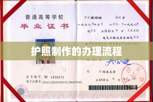 博罗护照制作的办理流程